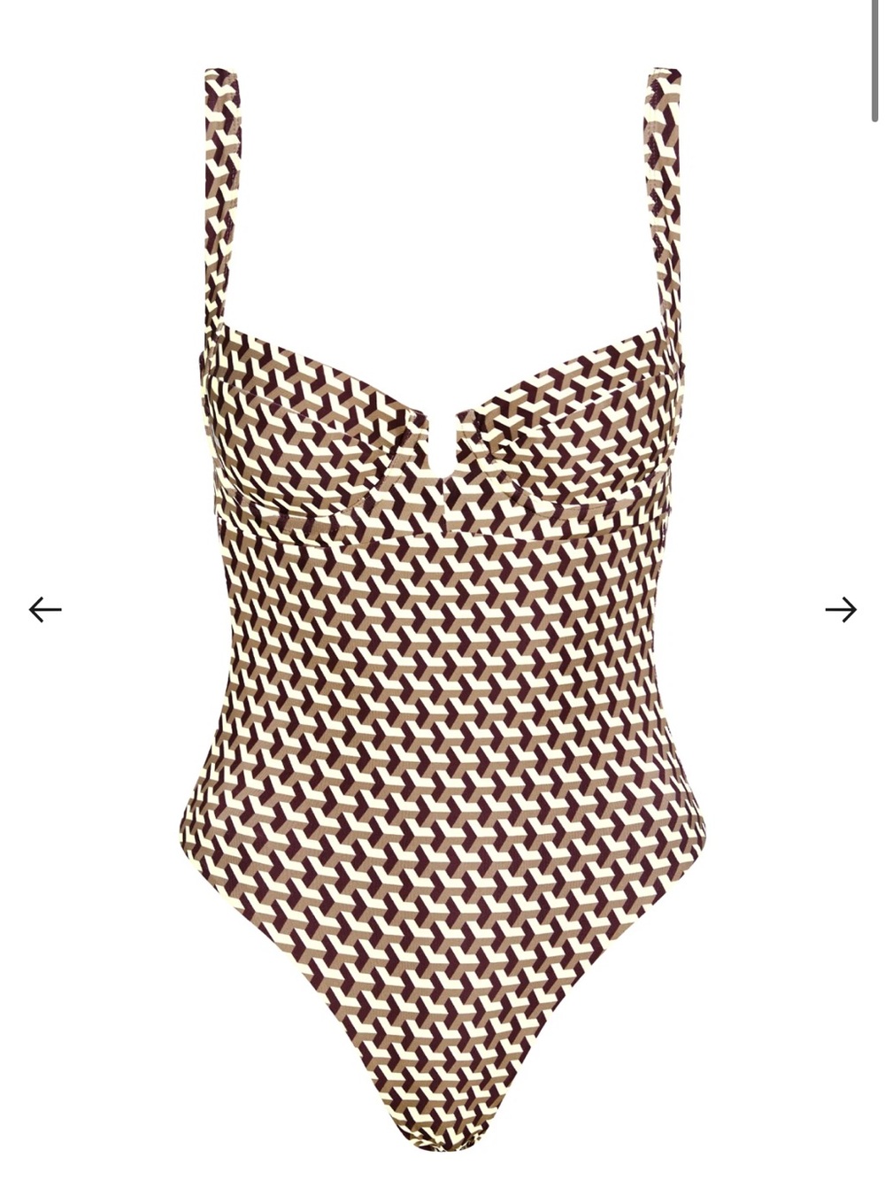 Monday CLOVELLY ONE PIECE - HUSK GEO